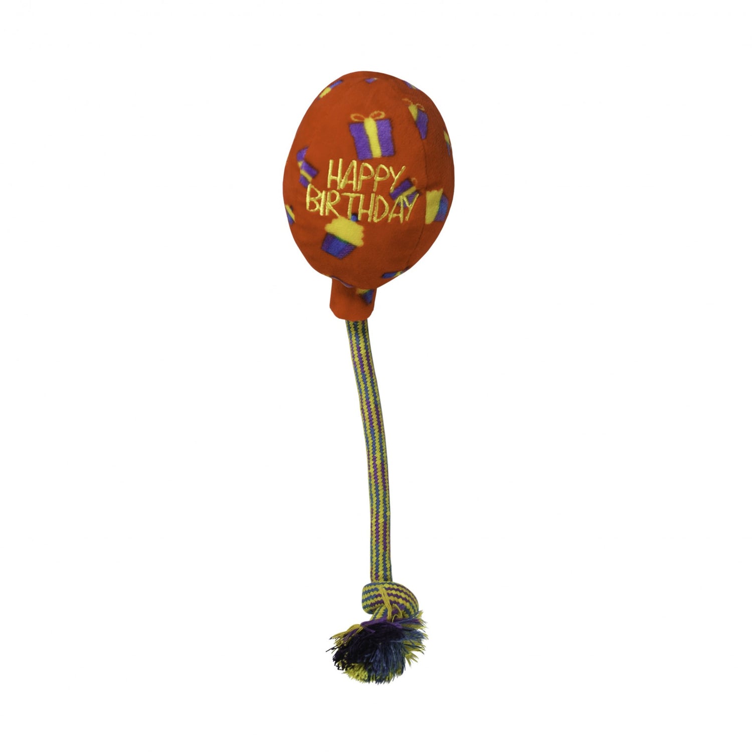 Peluche ballon Happy Birthday chien