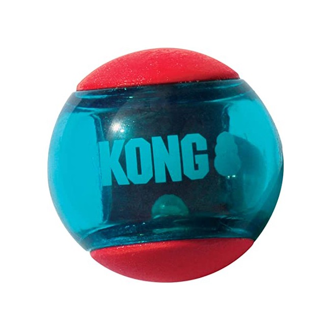 Balle Squeezz Action Ball Red chien