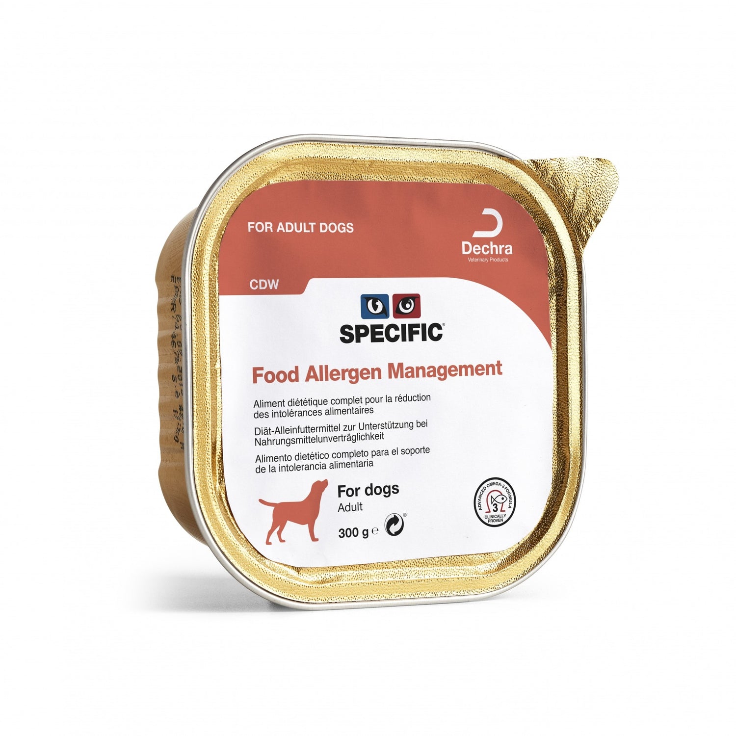 Specific Food Allergy Management / CDD &amp; CDW - aliment chien