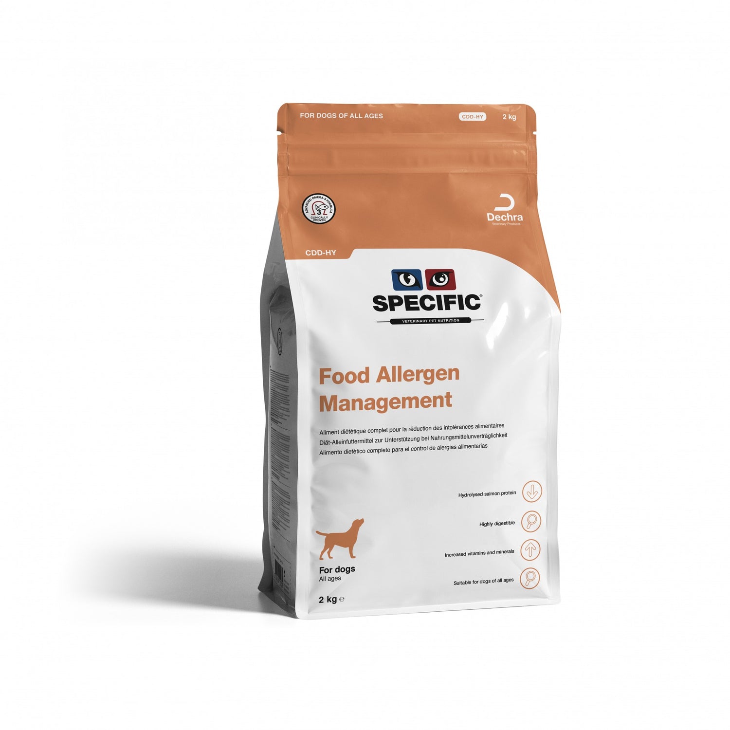 Specific Food Allergy Management / CDD-HY - croquettes chien