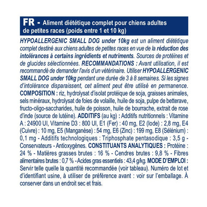 Royal Canin Veterinary Hypoallergenic Small Dogs - croquettes chien