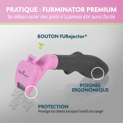 Brosse anti-mue rongeur, lapin, furet