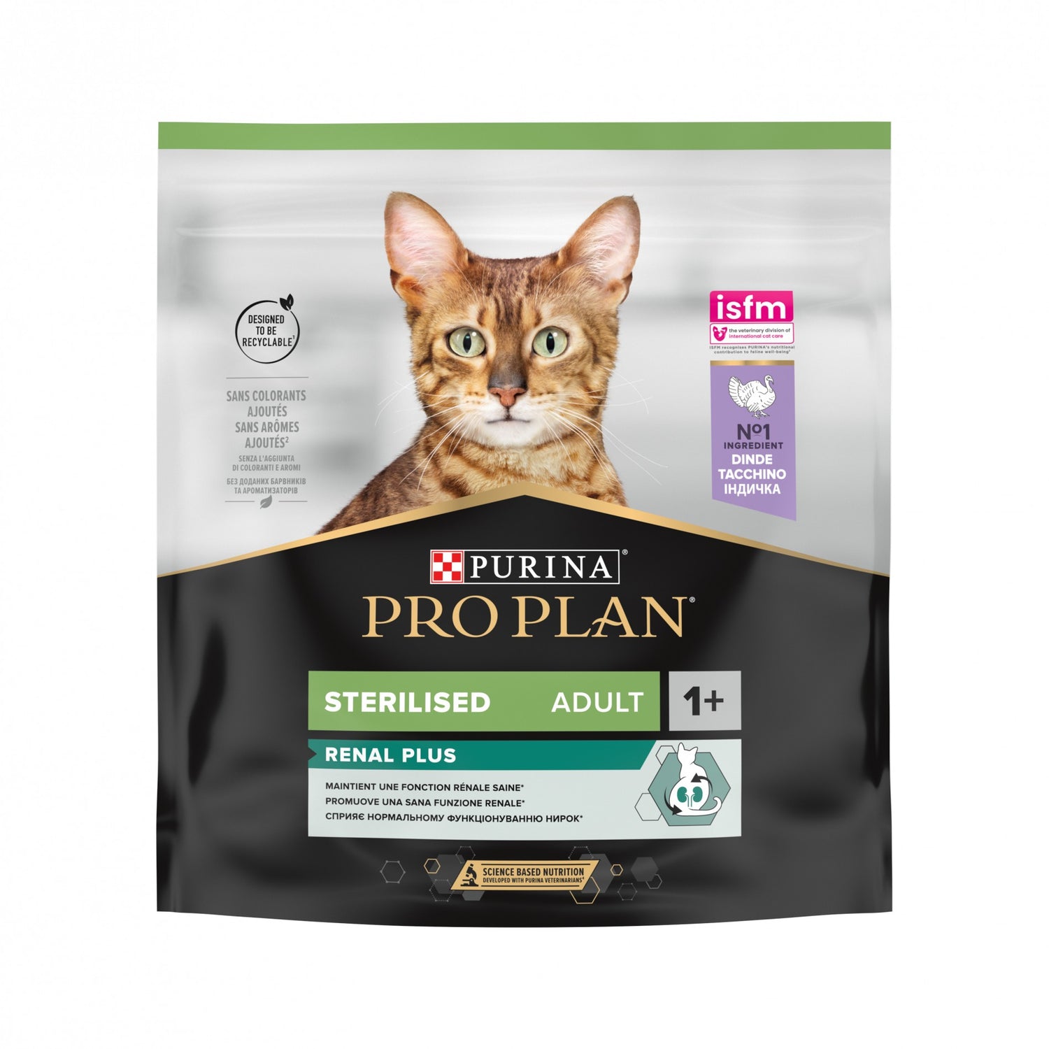 Pro Plan Renal Plus Sterilised Adult à la dinde - croquettes chat