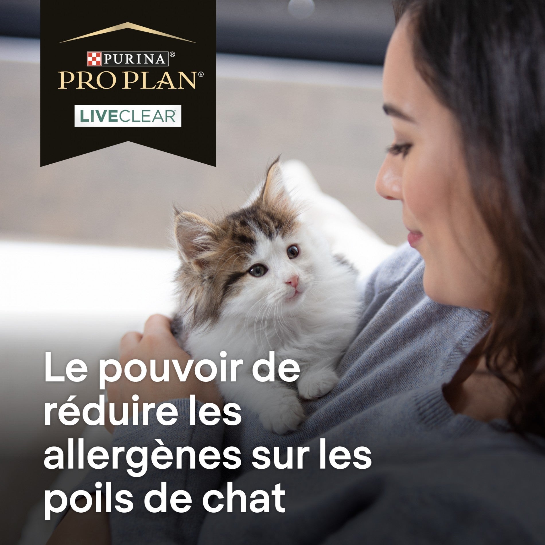 Pro Plan LiveClear Kitten à la dinde - croquettes chaton