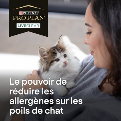 Pro Plan LiveClear Kitten à la dinde - croquettes chaton
