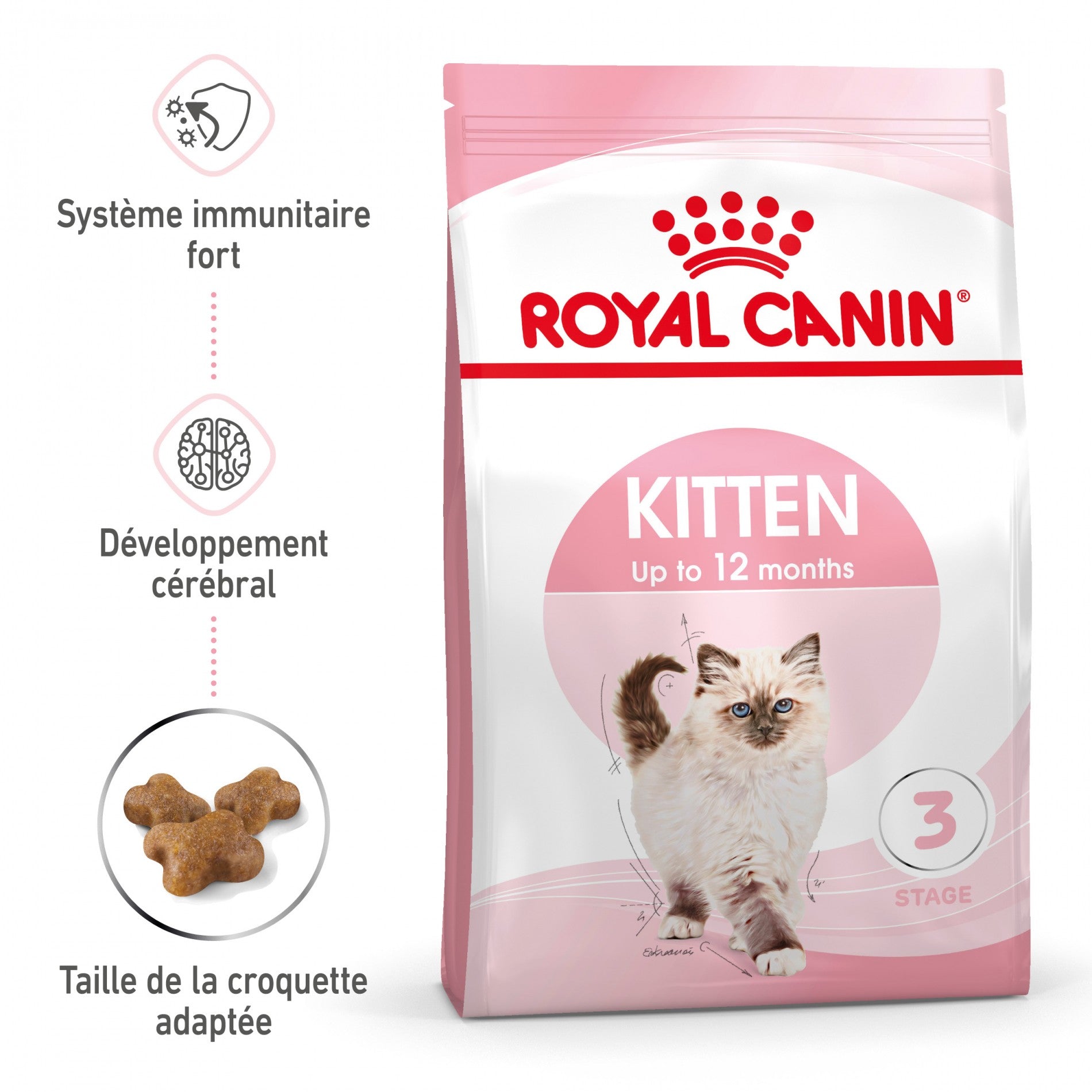 Royal Canin Kitten Second Age - croquettes chaton