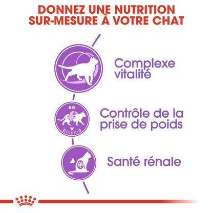 Royal Canin Sterilised 7+ - croquettes chat