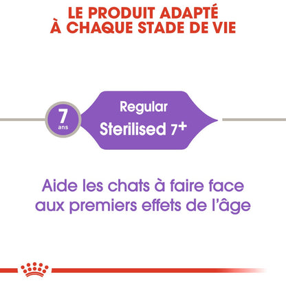 Royal Canin Sterilised 7+ - croquettes chat