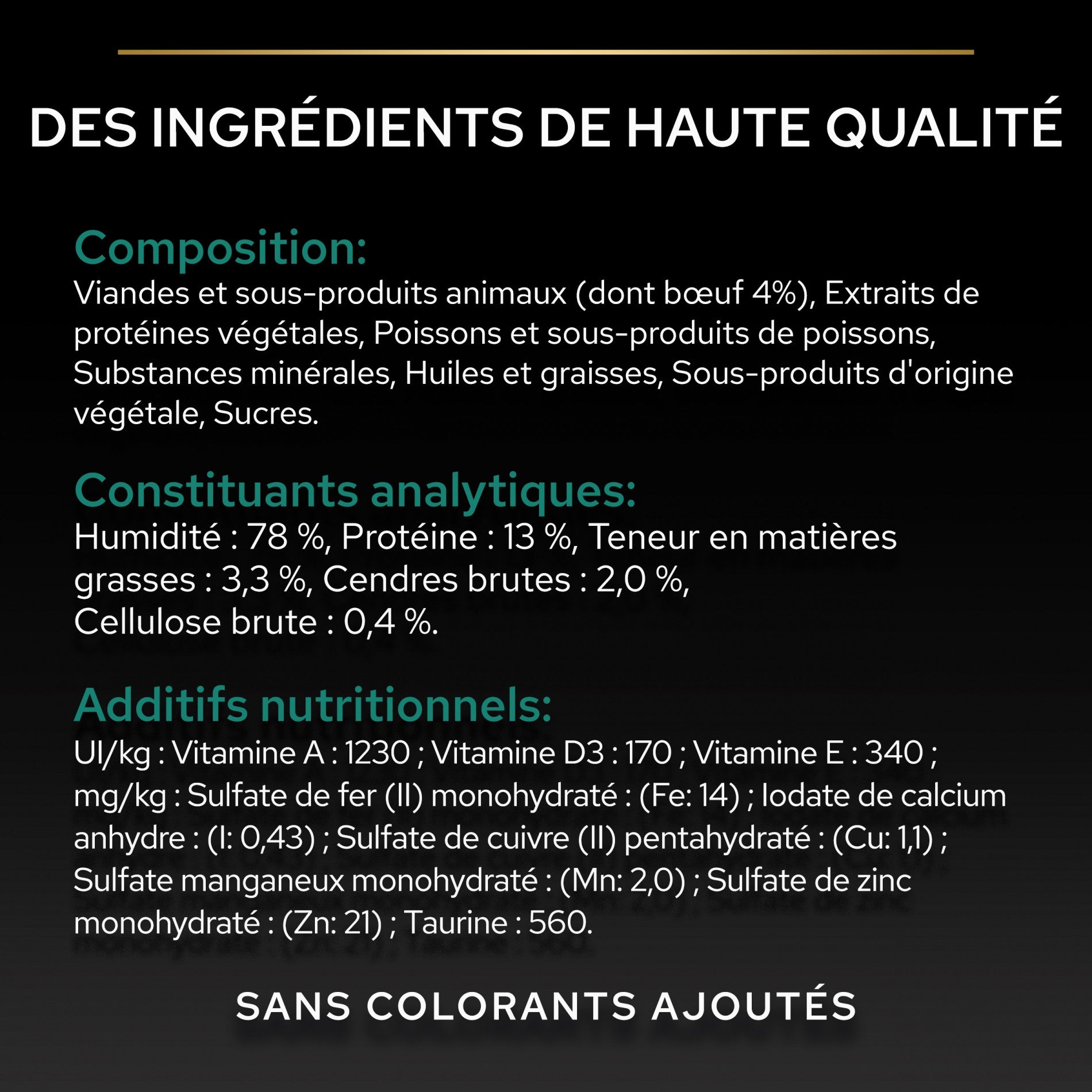 Pro Plan Nutrisavour Sterilised en sauce - pâtée chat