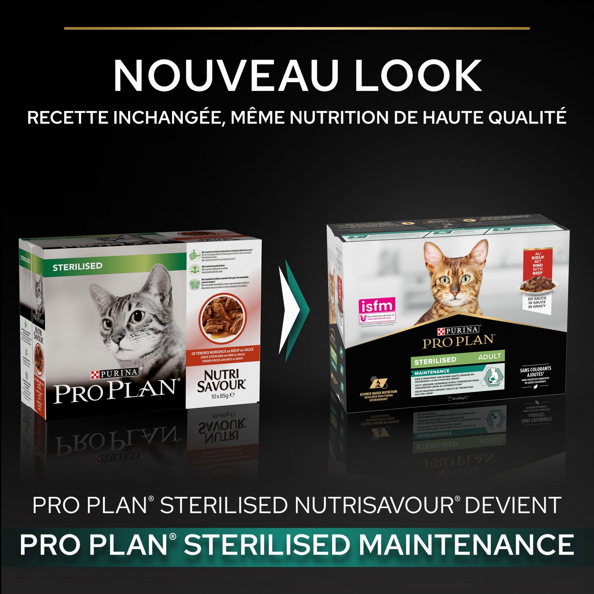 Pro Plan Nutrisavour Sterilised en sauce - pâtée chat