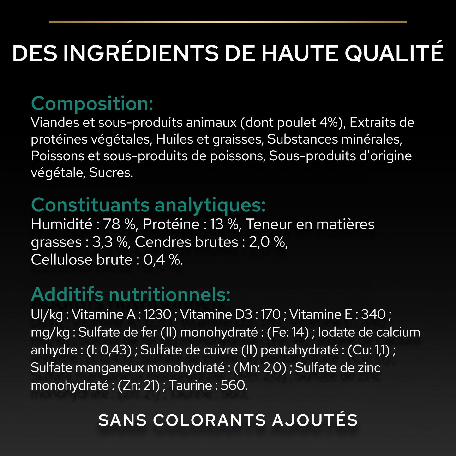 Pro Plan Nutrisavour Sterilised en sauce - pâtée chat