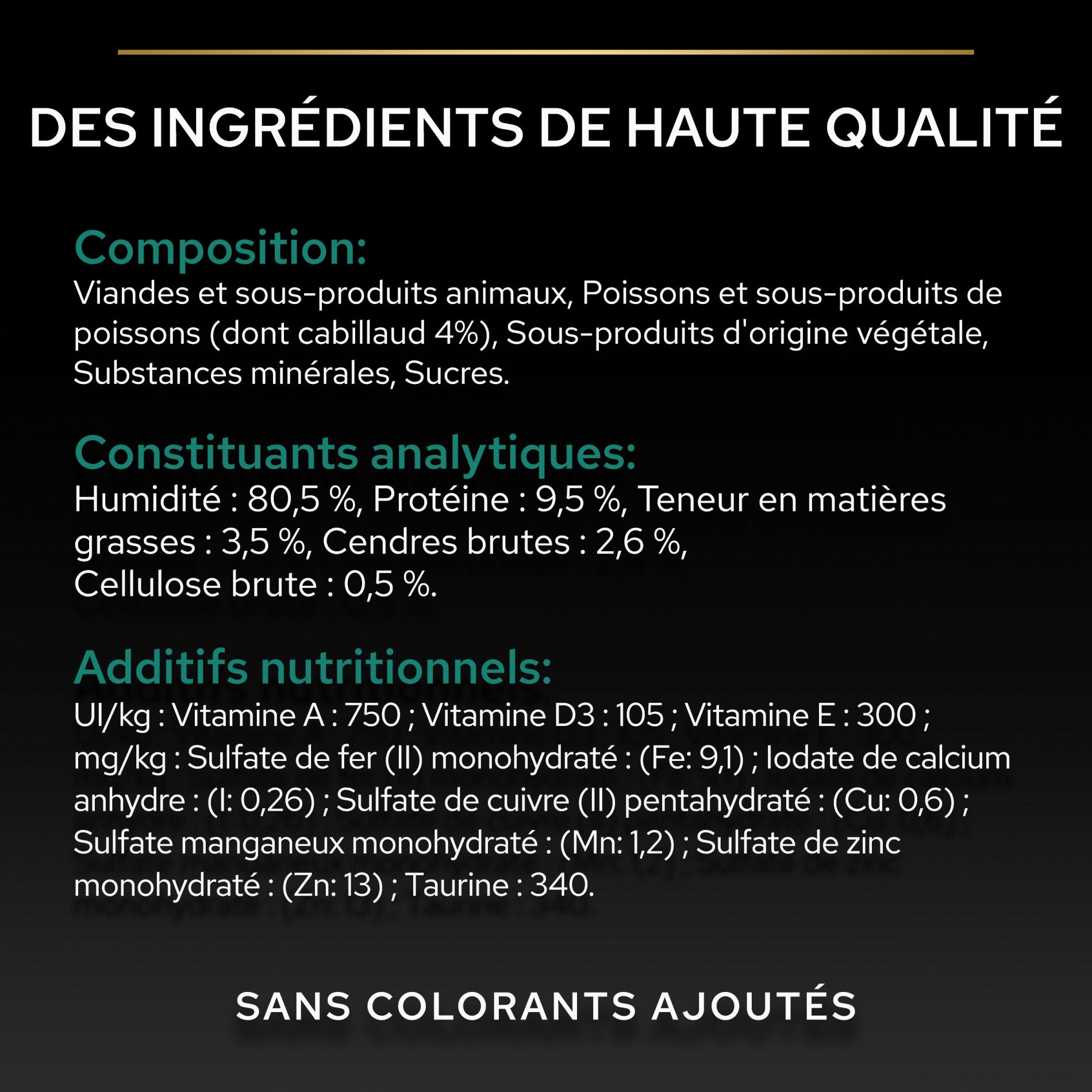 Pro Plan Nutrisavour Sterilised en mousse - pâtée chat