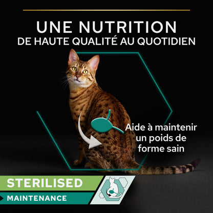 Pro Plan Sterilised thon et saumon - pâtées pour chat