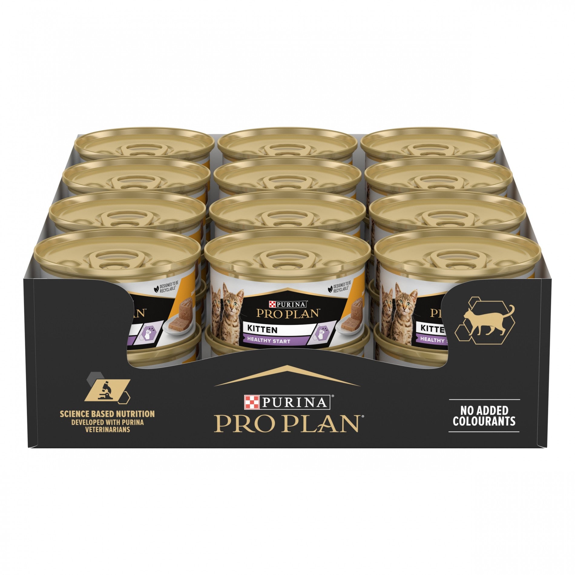 Pro Plan Healthy Start Kitten en mousse au poulet - pâtée chaton