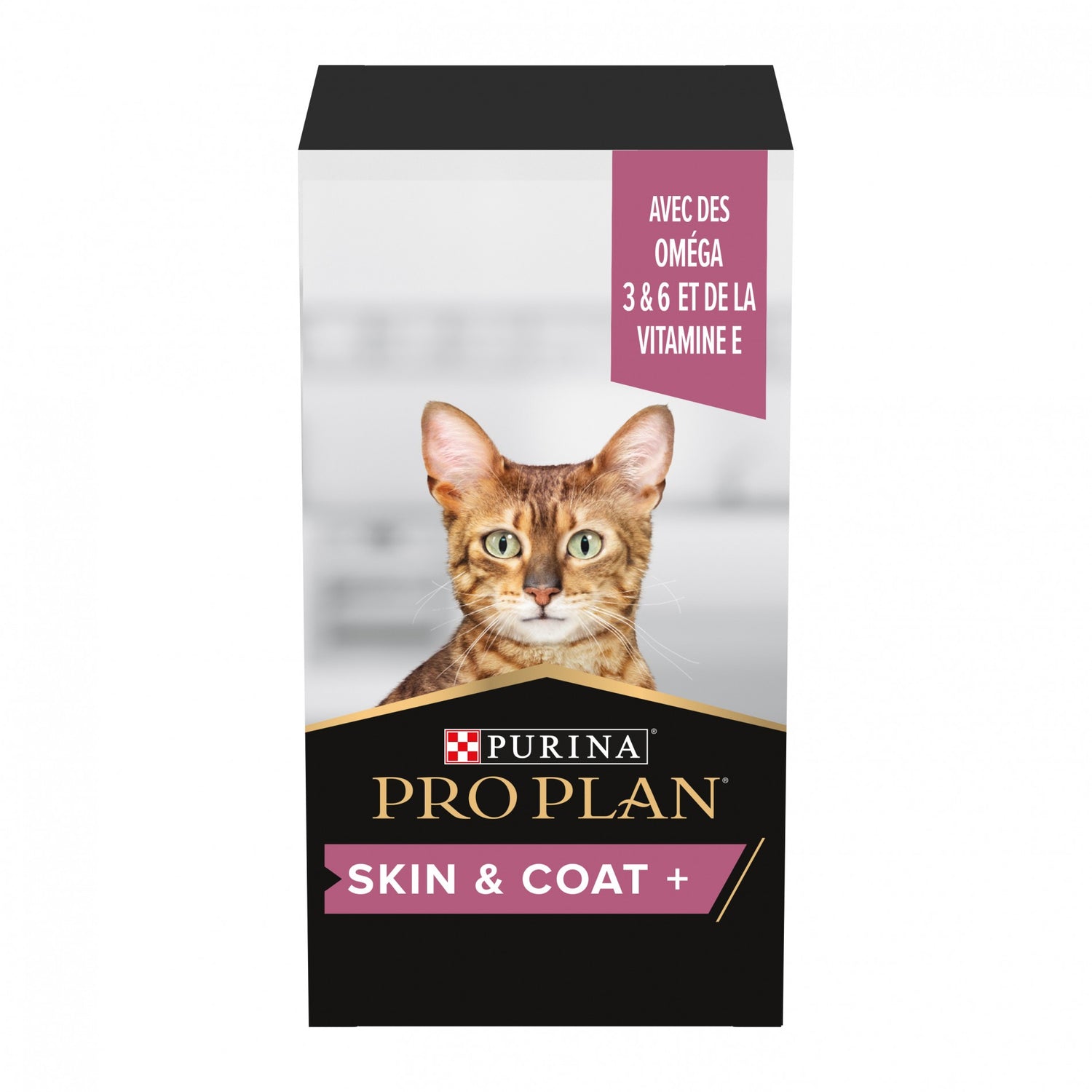 Pro Plan Skin &amp; Coat+ en huile aliment complémentaire chat