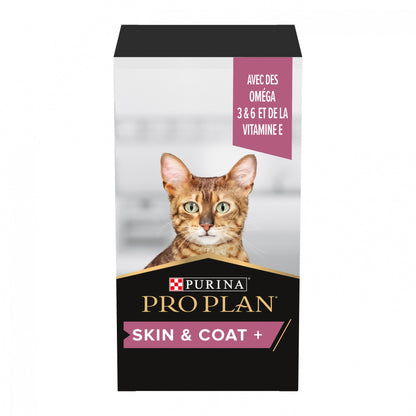 Pro Plan Skin &amp; Coat+ en huile aliment complémentaire chat