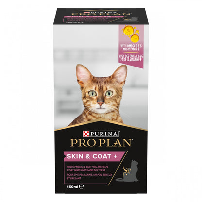 Pro Plan Skin &amp; Coat+ en huile aliment complémentaire chat