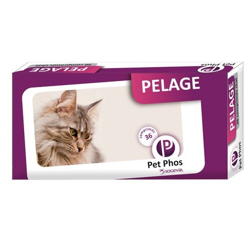 Pet-Phos Pelage chat