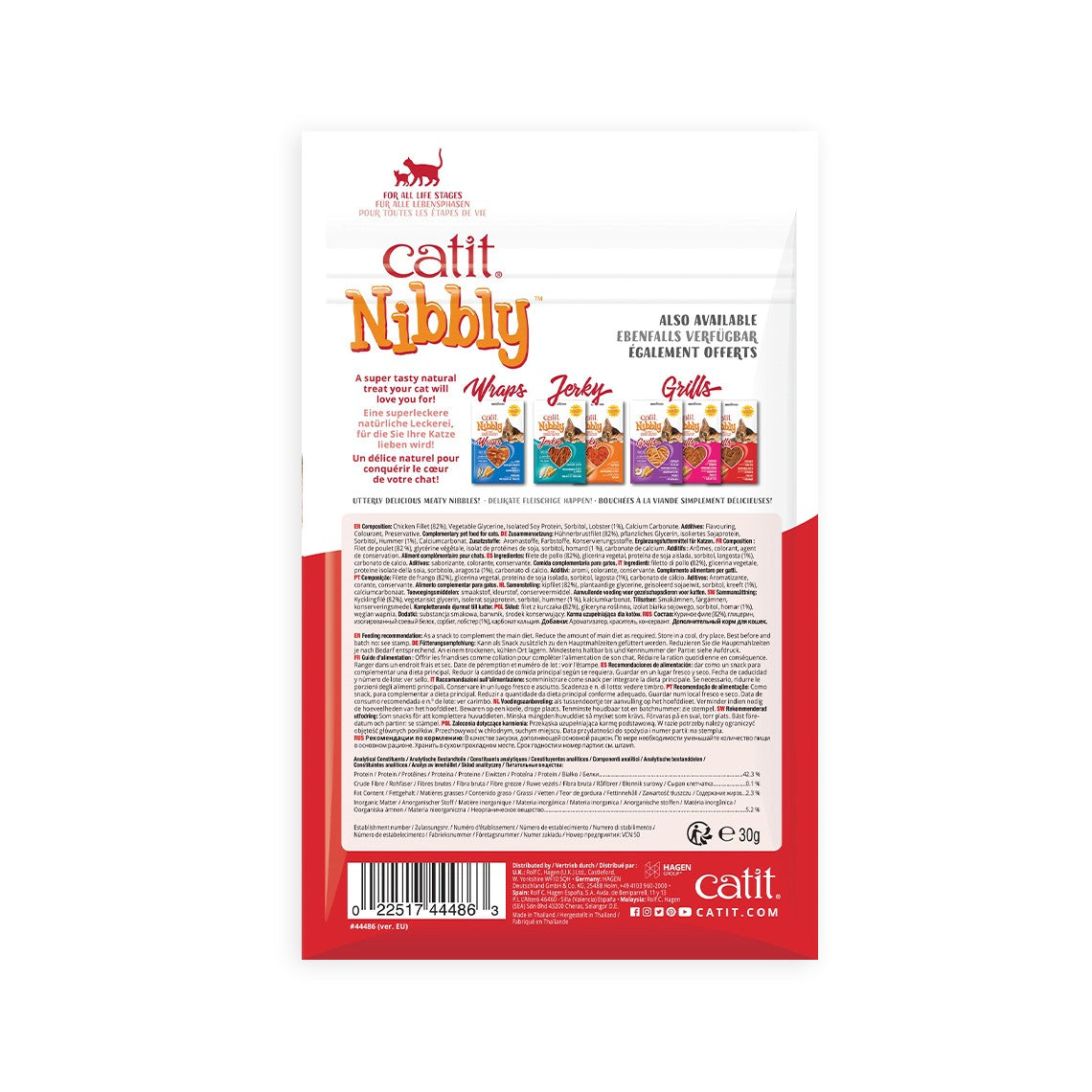 Nibbly Grills friandises chat