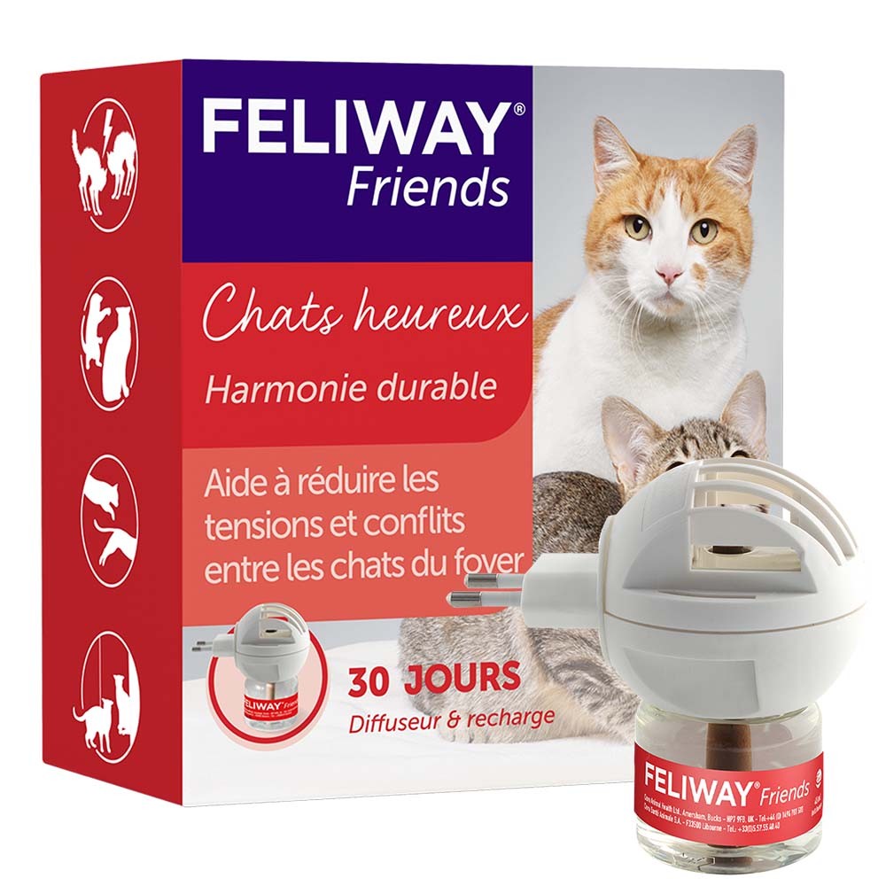 Feliway Friends diffuseur et recharges chat