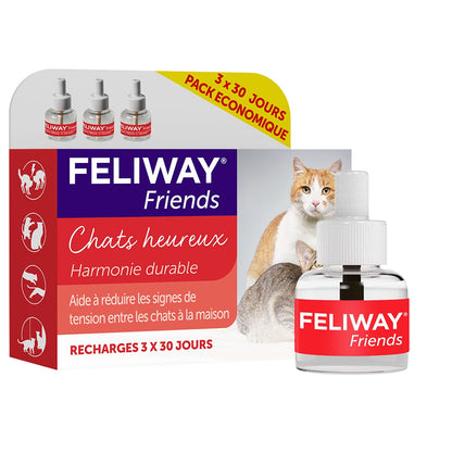 Feliway Friends diffuseur et recharges chat