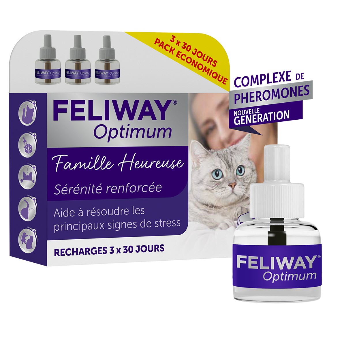 Feliway® Optimum recharge - chat