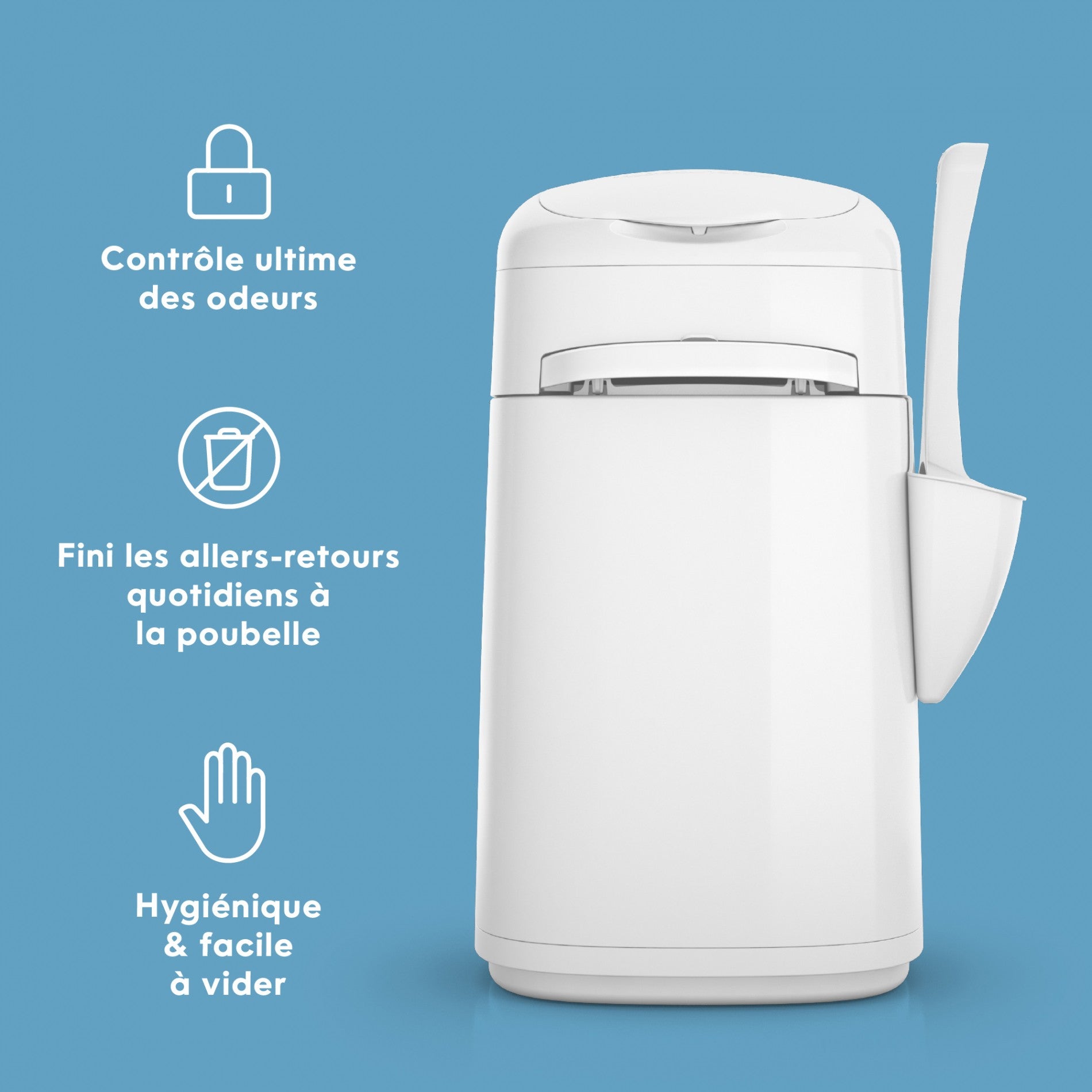 Poubelle à litière Litter Locker by Litter Genie
