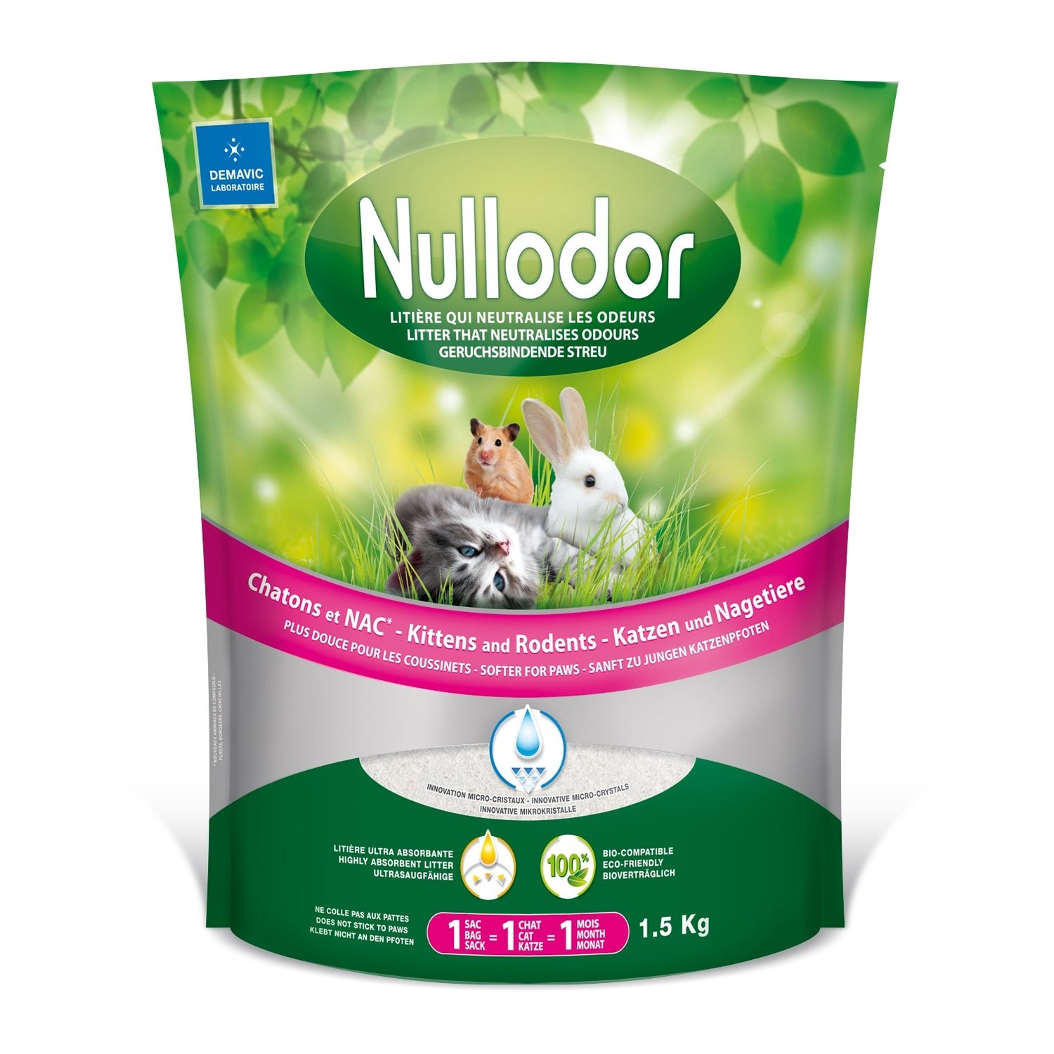 Litière Nullodor chatons et NAC