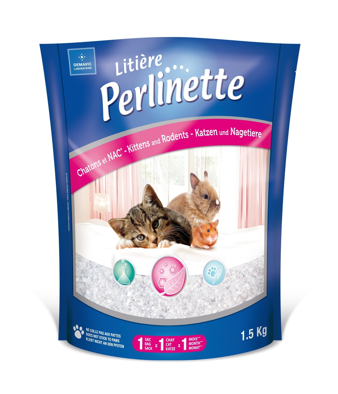 Litière Perlinette pour chaton et NAC