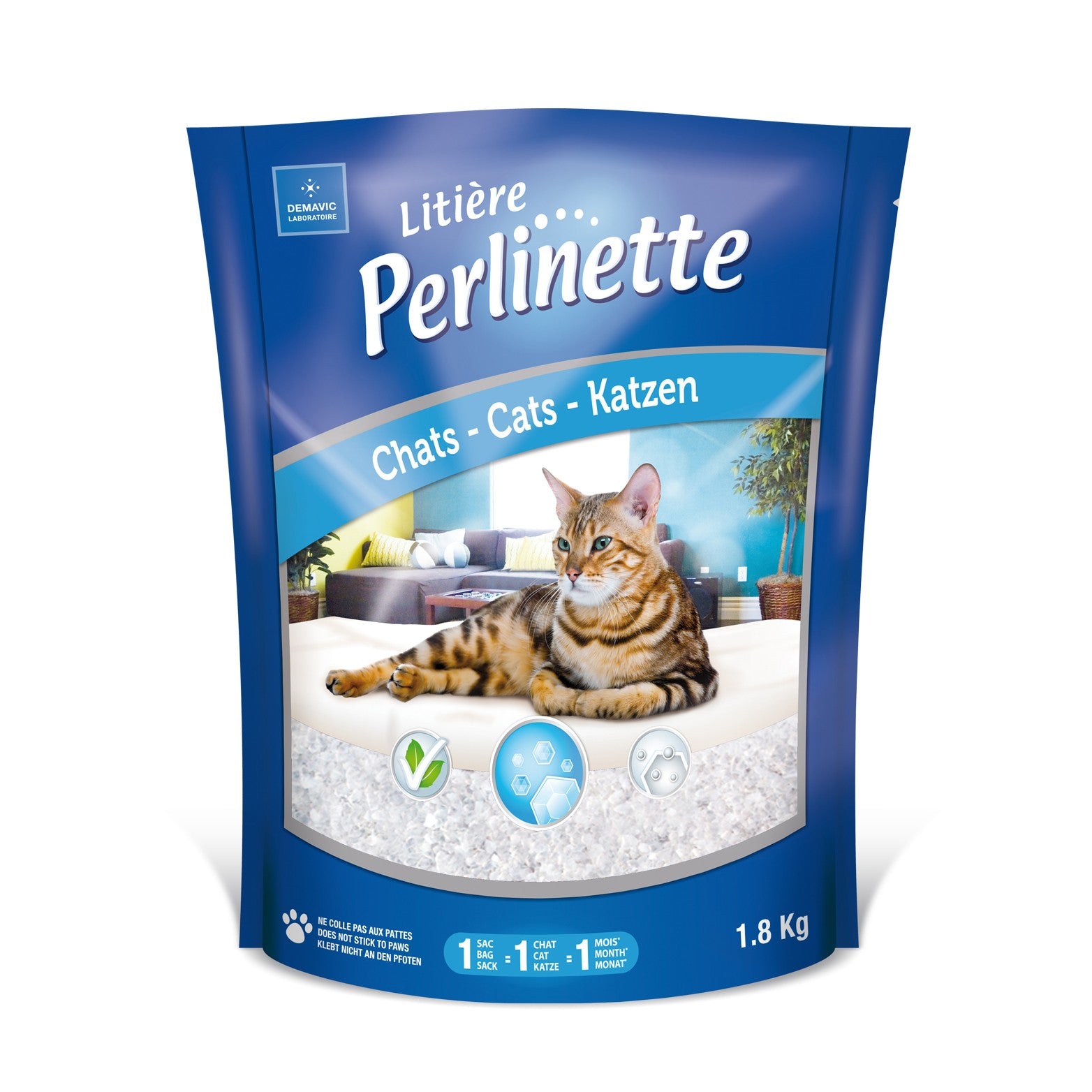 Litière Perlinette chat