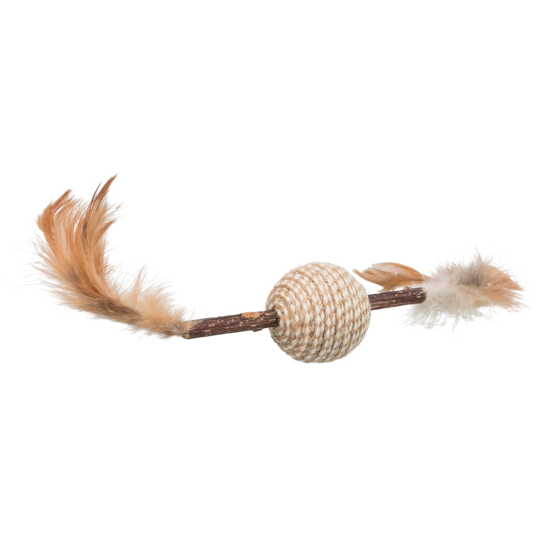 Jouet plume en matatabi chat