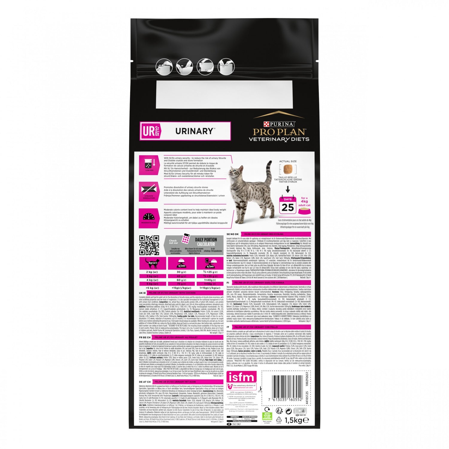 Pro Plan Veterinary Diets UR St/Ox Urinary au poulet – croquettes chat