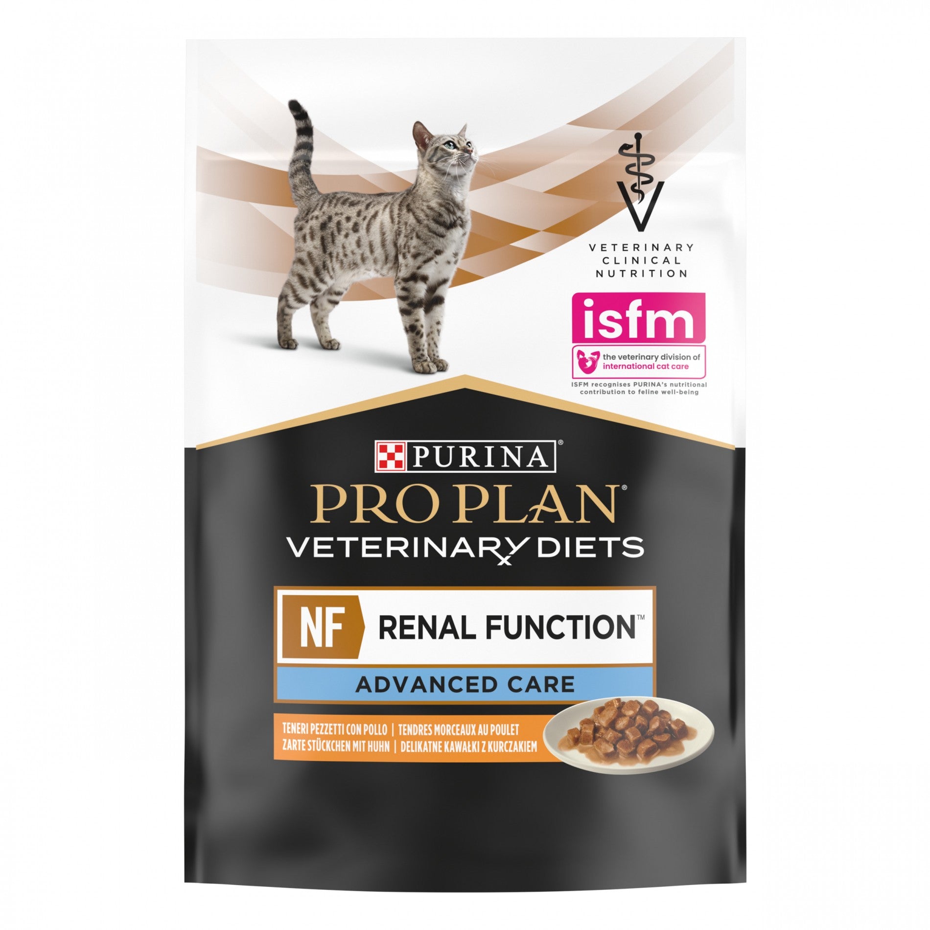 Pro Plan Veterinary Diets NF Renal Function Advance Care – pâtée en bouchées pour chat