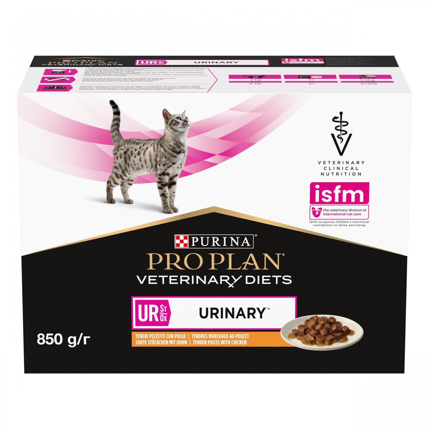 Pro Plan Veterinary Diets UR St/Ox Urinary – pâtée en bouchées chat