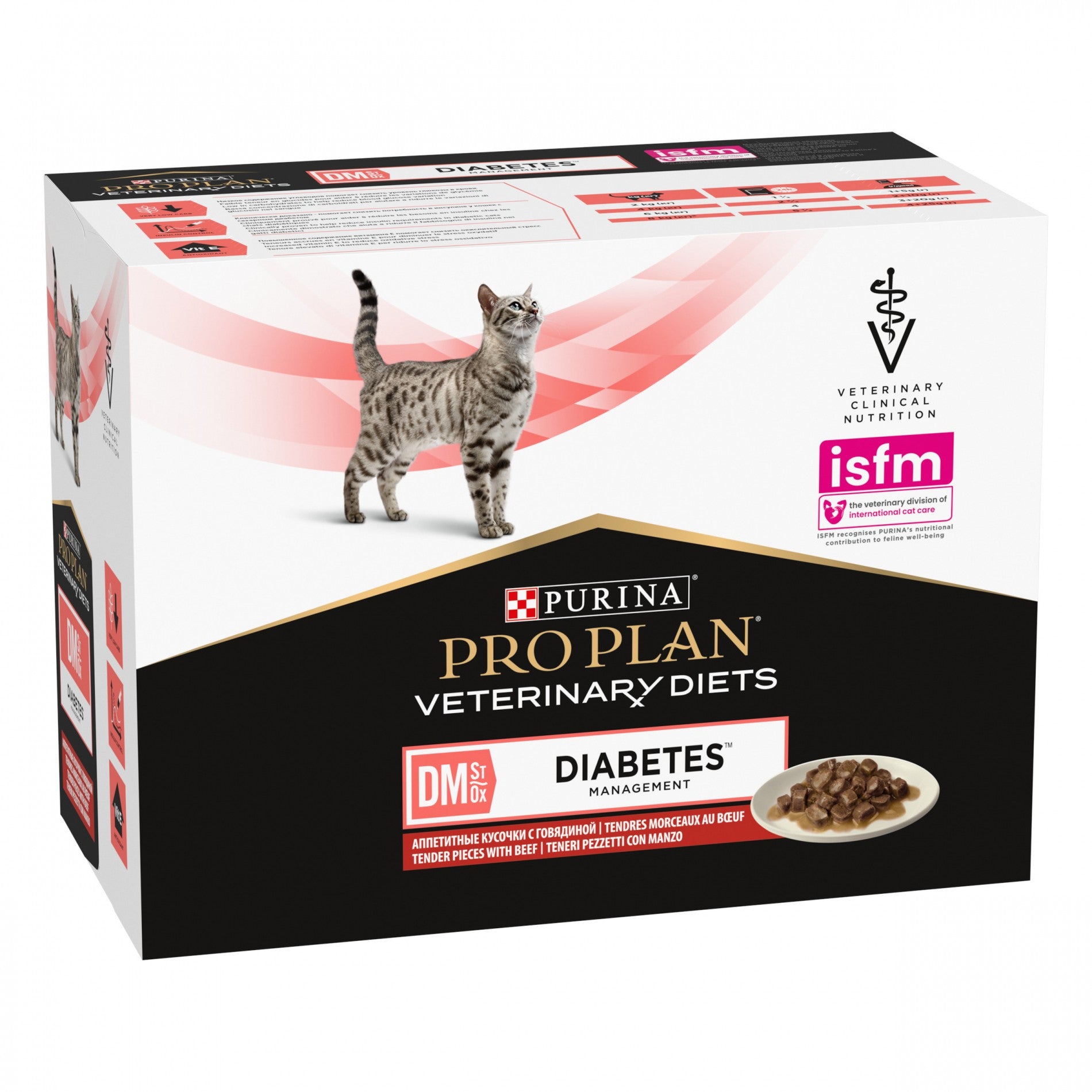 Pro Plan Veterinary Diets DM St/Ox Diabetes Management – pâtée chat