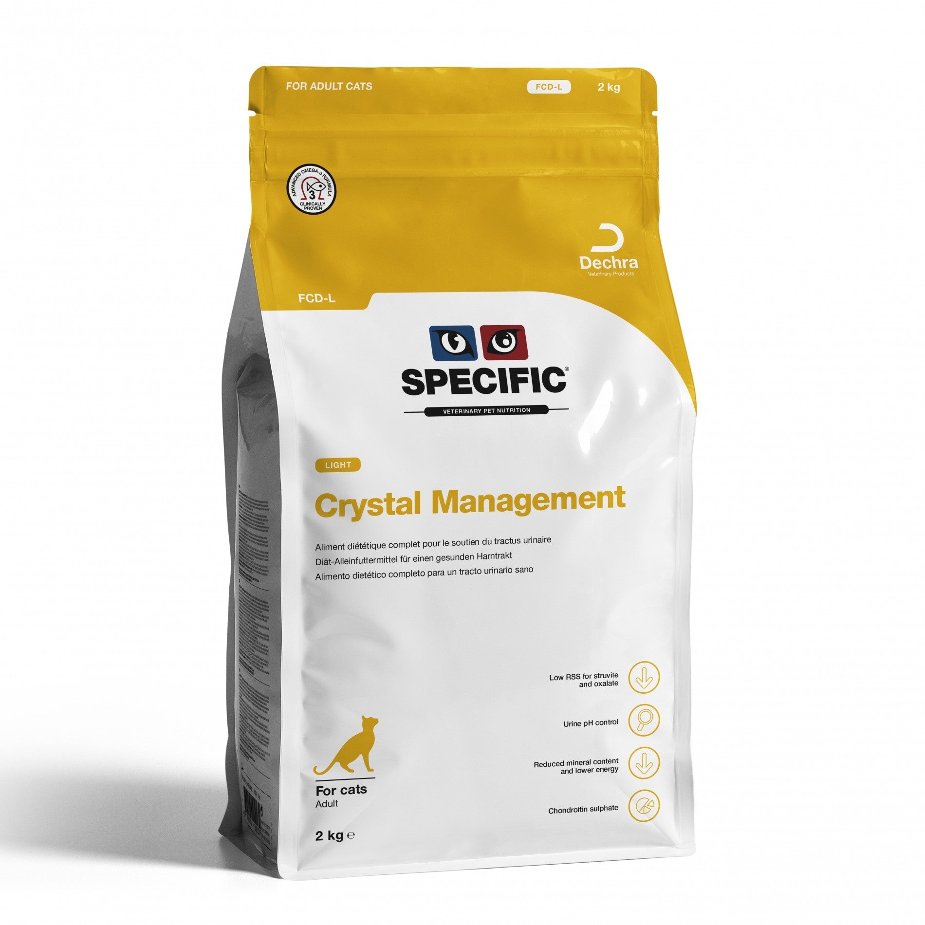 Specific Crystal Management Light / FCD-L - croquettes chat