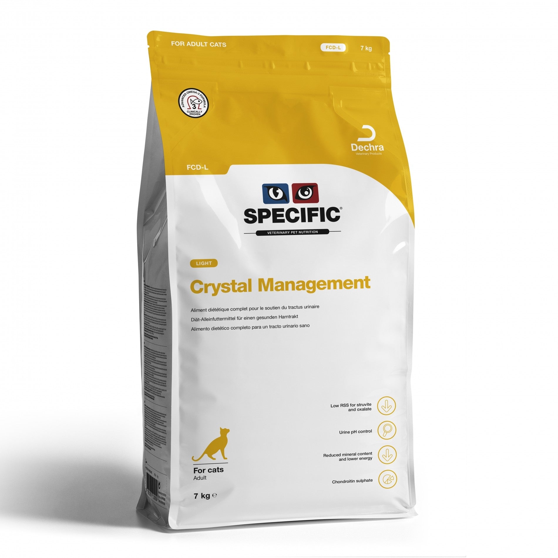 Specific Crystal Management Light / FCD-L - croquettes chat