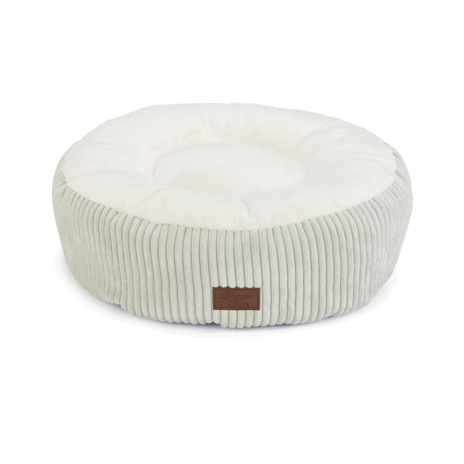 Coussin velours côtelé