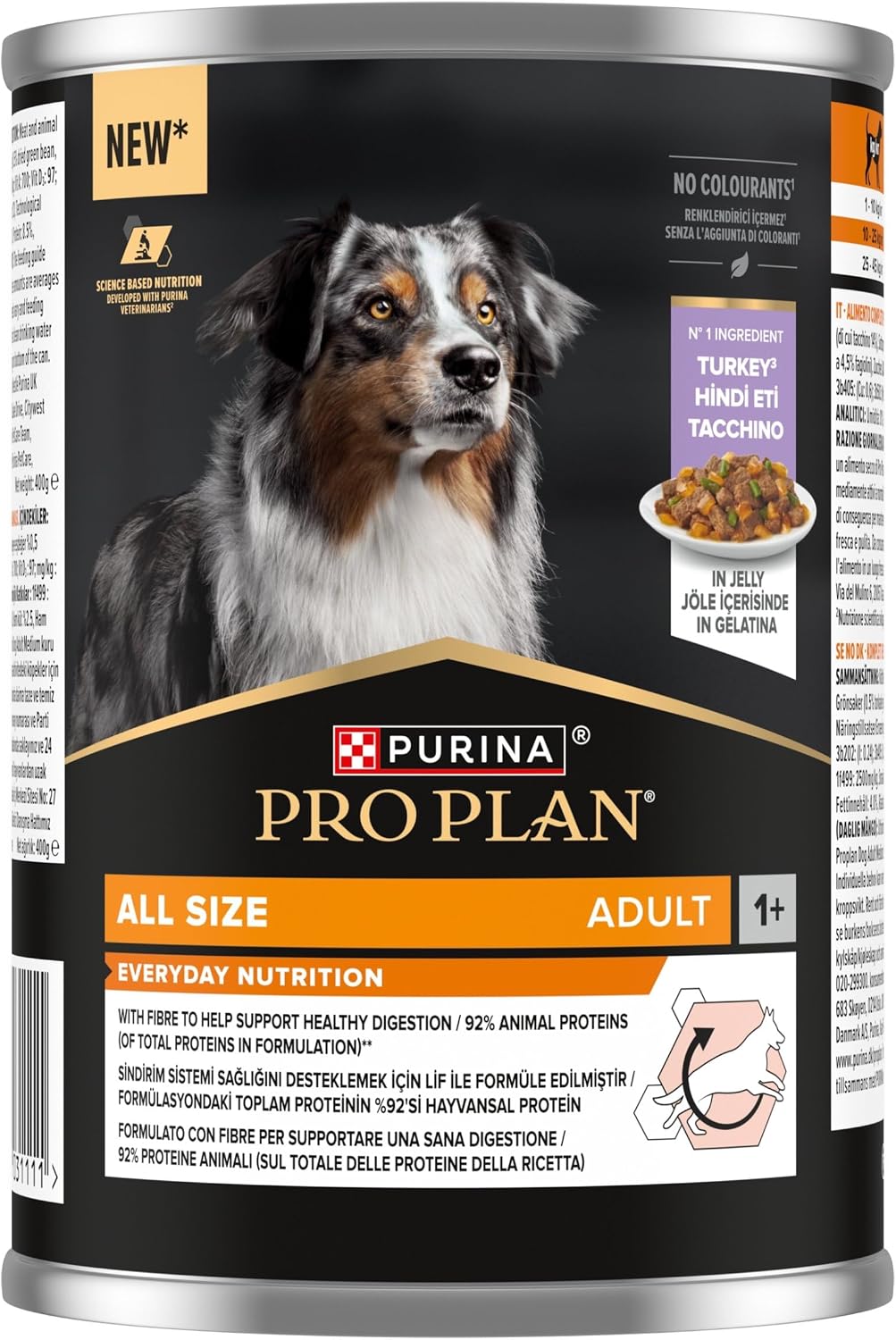 Pro Plan Everyday Nutrition dinde - pâtée chien