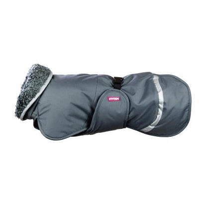 Pomppa Toppa Graphite manteau imperméable doublé pour chien