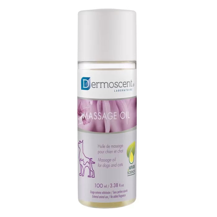Dermoscent Silver Huile de massage chat, chien