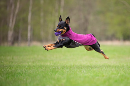 Pomppa Jumppa Plum manteau polaire pour chien