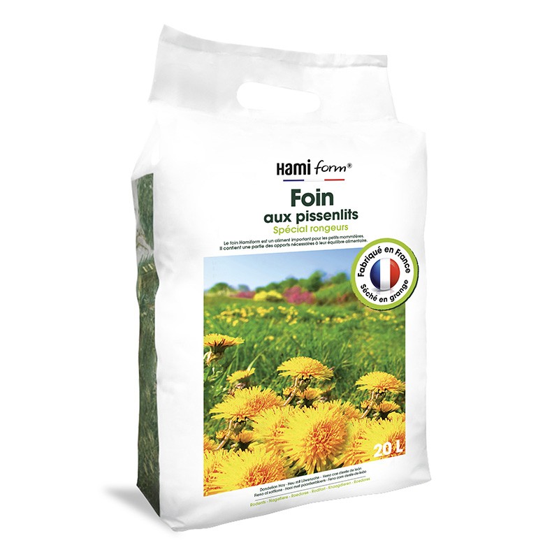 Foin aux pissenlits rongeur