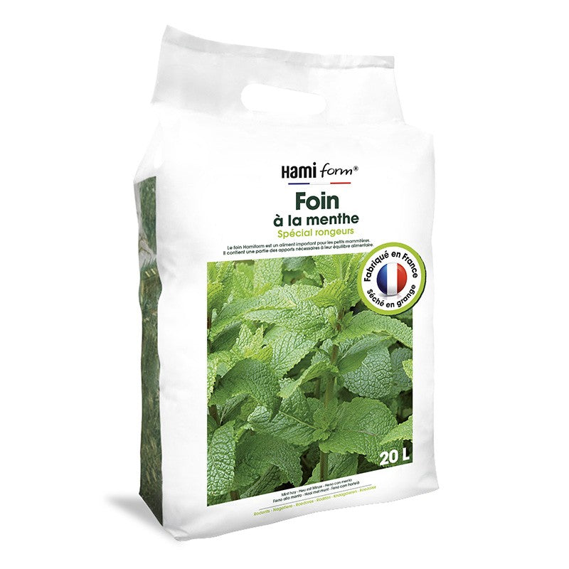 Foin Premium à la menthe rongeur