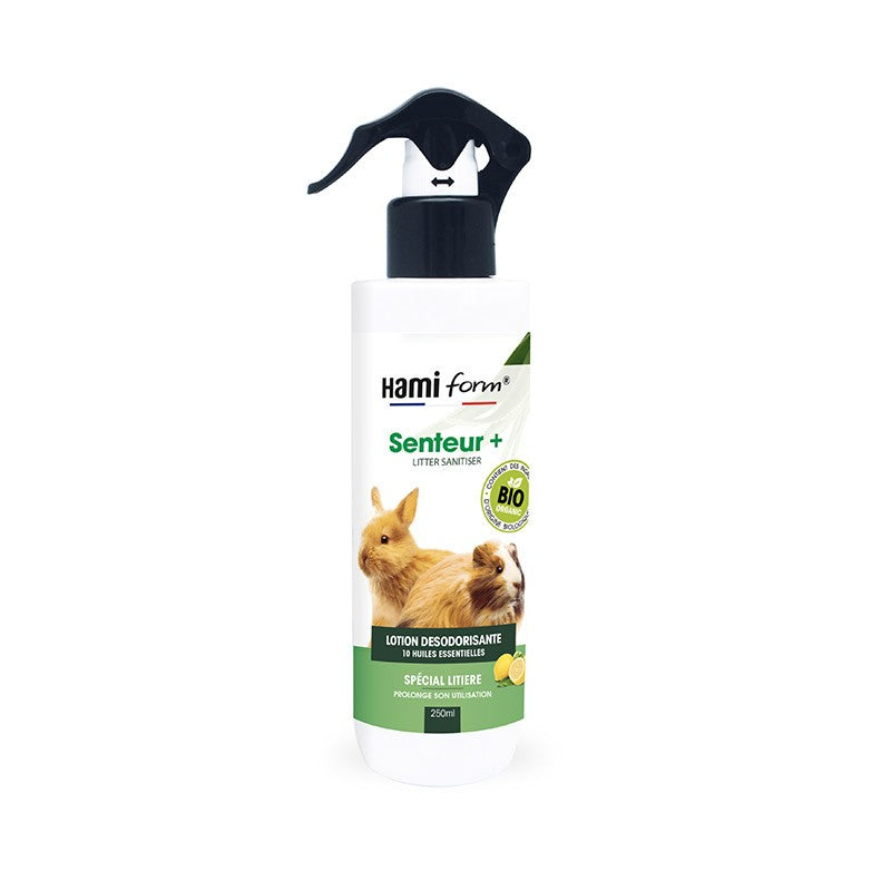 Désodorisant litière Senteur+ Bio lapin, rongeur