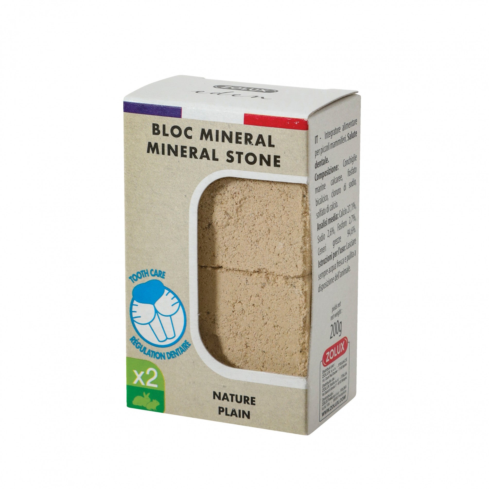 Bloc minéral Eden rongeur