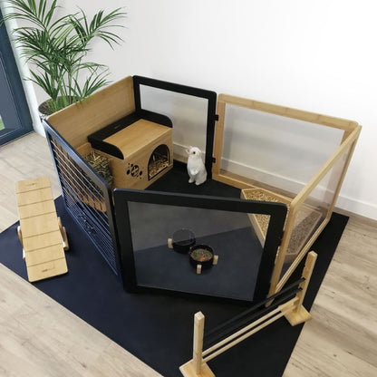 Modul’Home parc avec tapis de protection - lapin, rongeur