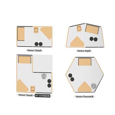 Modul’Home parc avec tapis de protection - lapin, rongeur