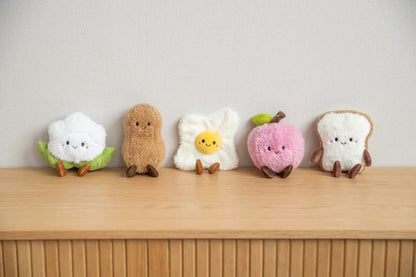 Jouet peluche oeuf au plat XXL - Chat