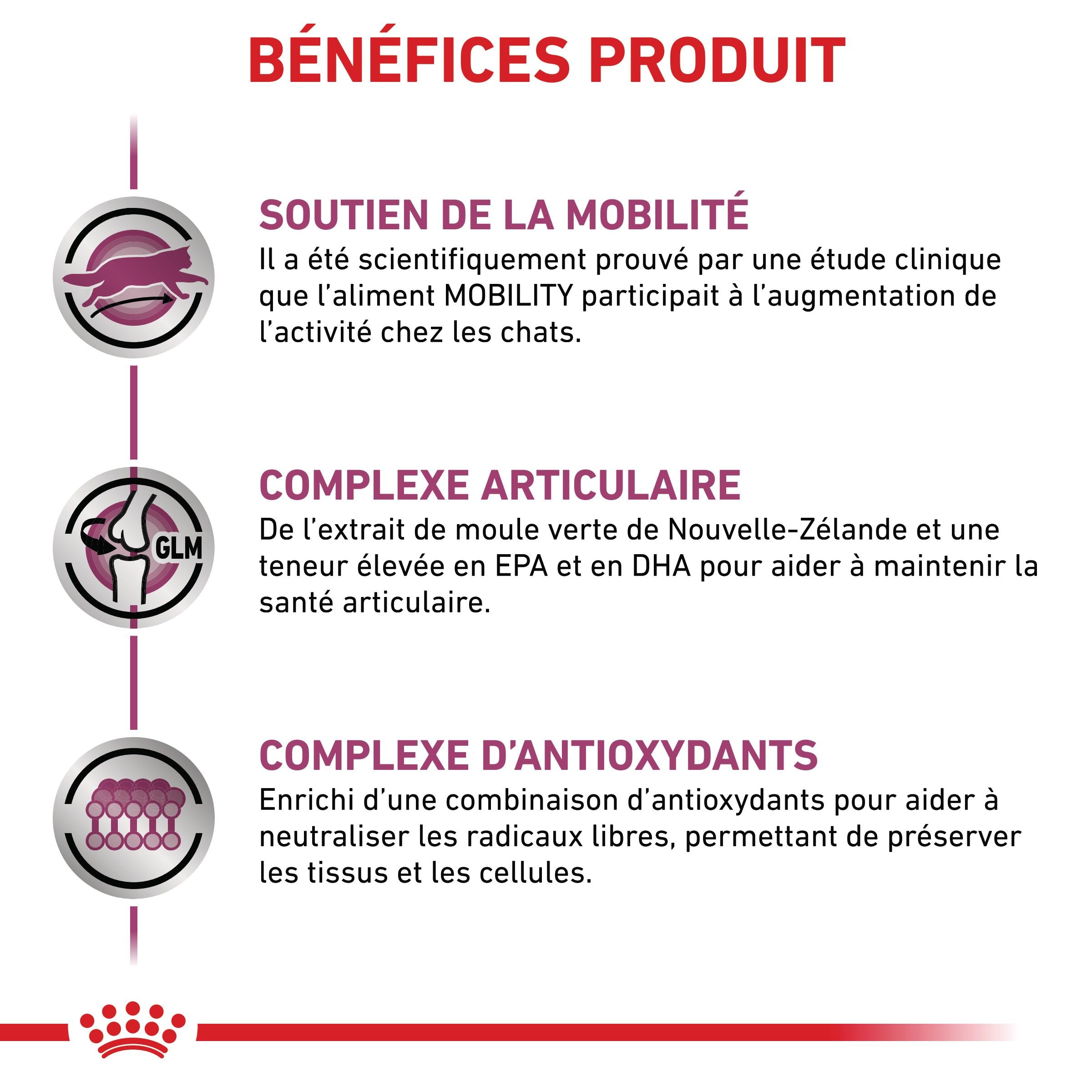 Royal Canin Veterinary Mobility - croquettes chat